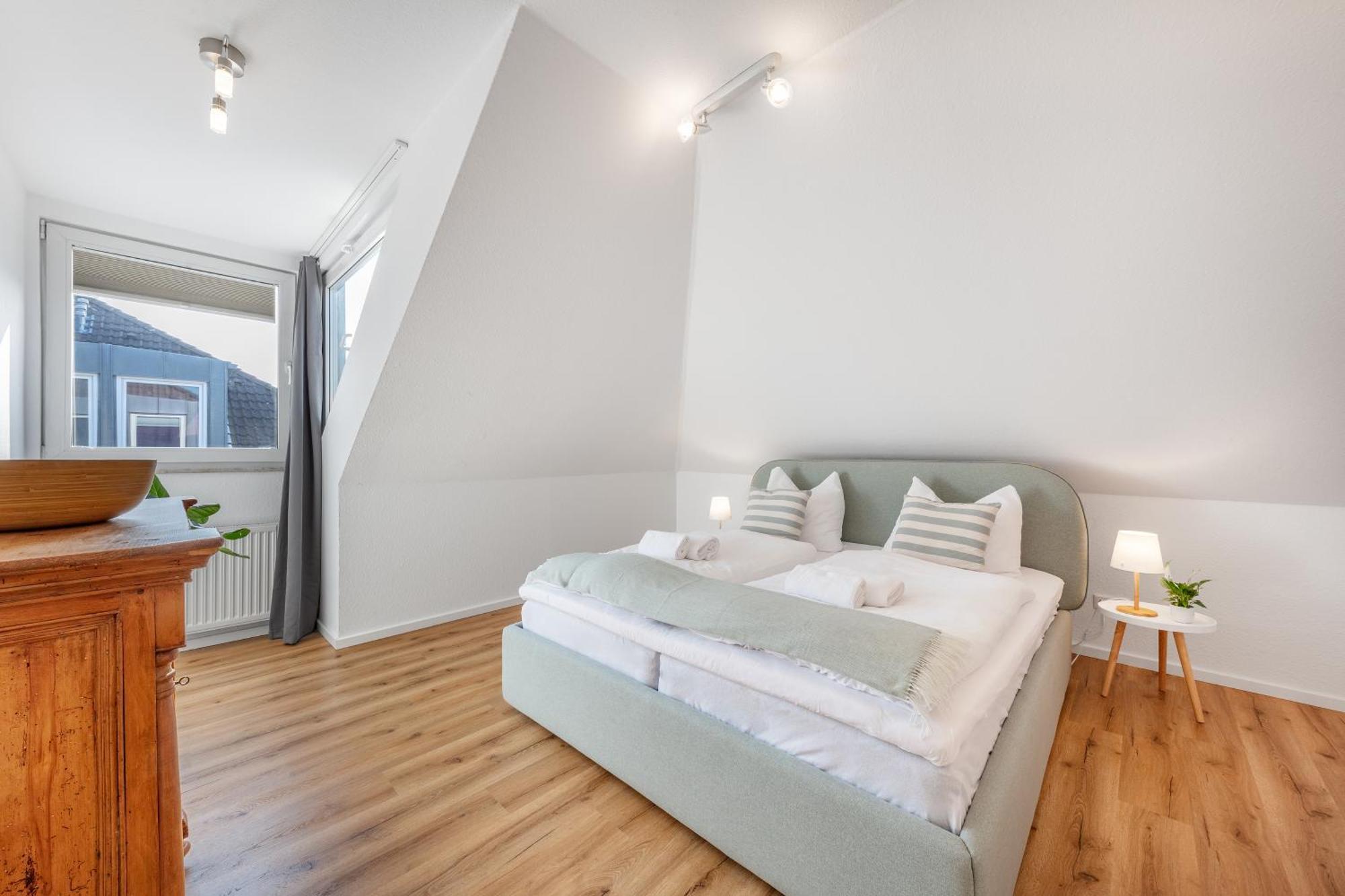 Mango Living I Stadtoase I Modern I 3 Schlafzimmer I 95 Qm I 9 Personen Mönchengladbach Oda fotoğraf