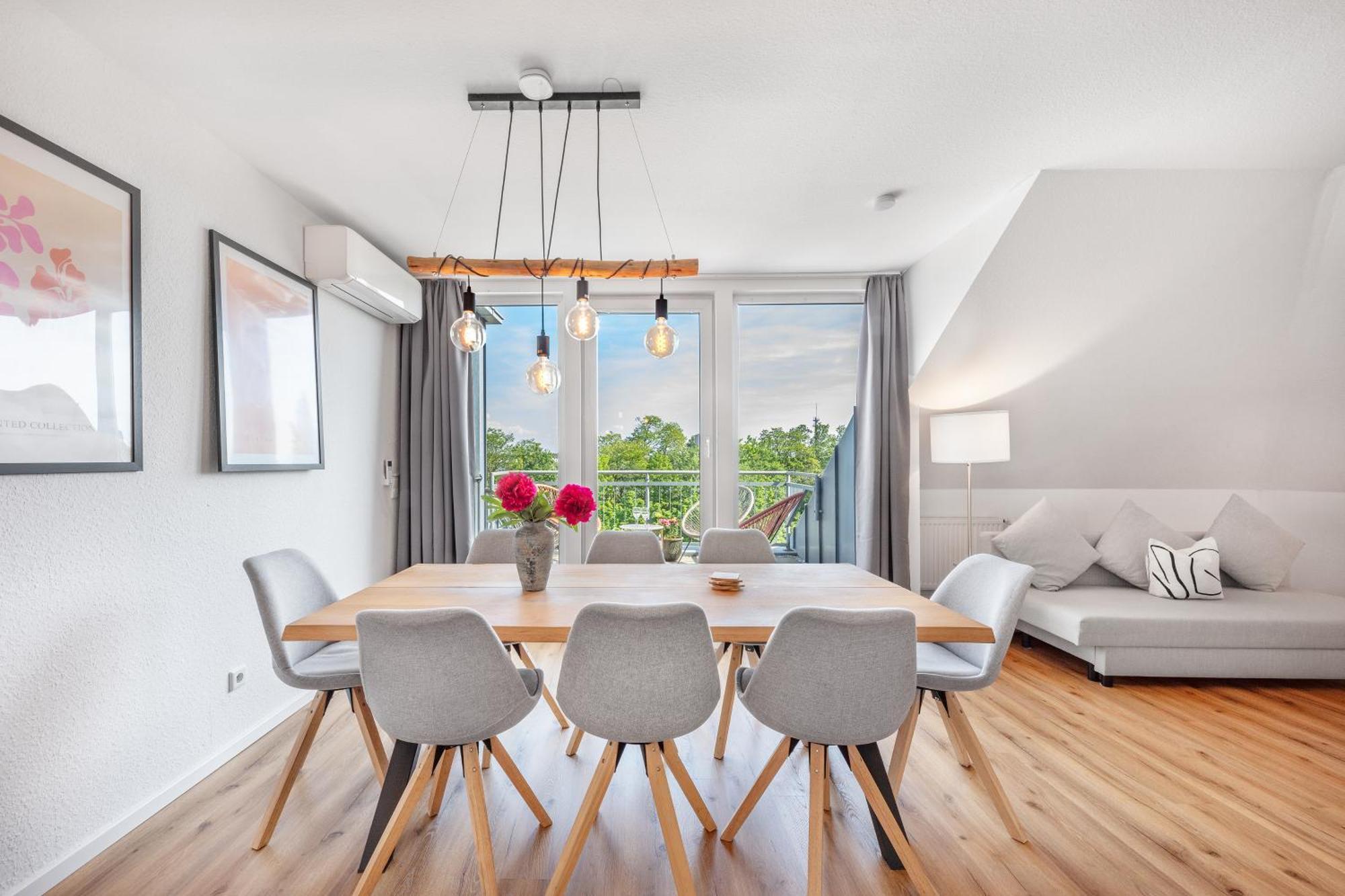 Mango Living I Stadtoase I Modern I 3 Schlafzimmer I 95 Qm I 9 Personen Mönchengladbach Oda fotoğraf