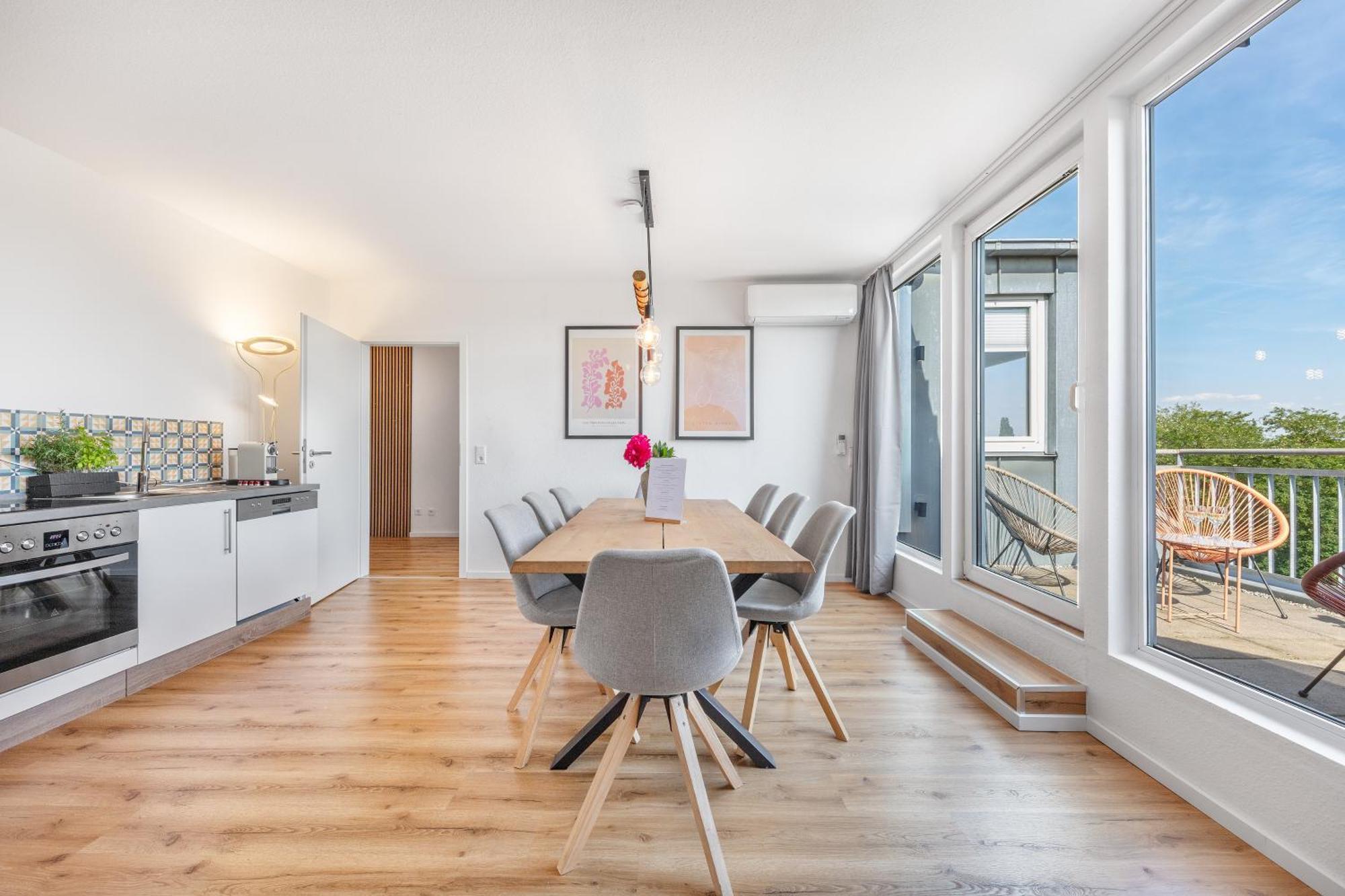 Mango Living I Stadtoase I Modern I 3 Schlafzimmer I 95 Qm I 9 Personen Mönchengladbach Oda fotoğraf
